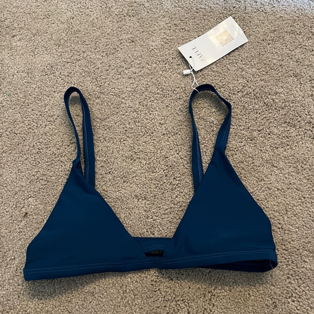 Zaful triangle bikini top
